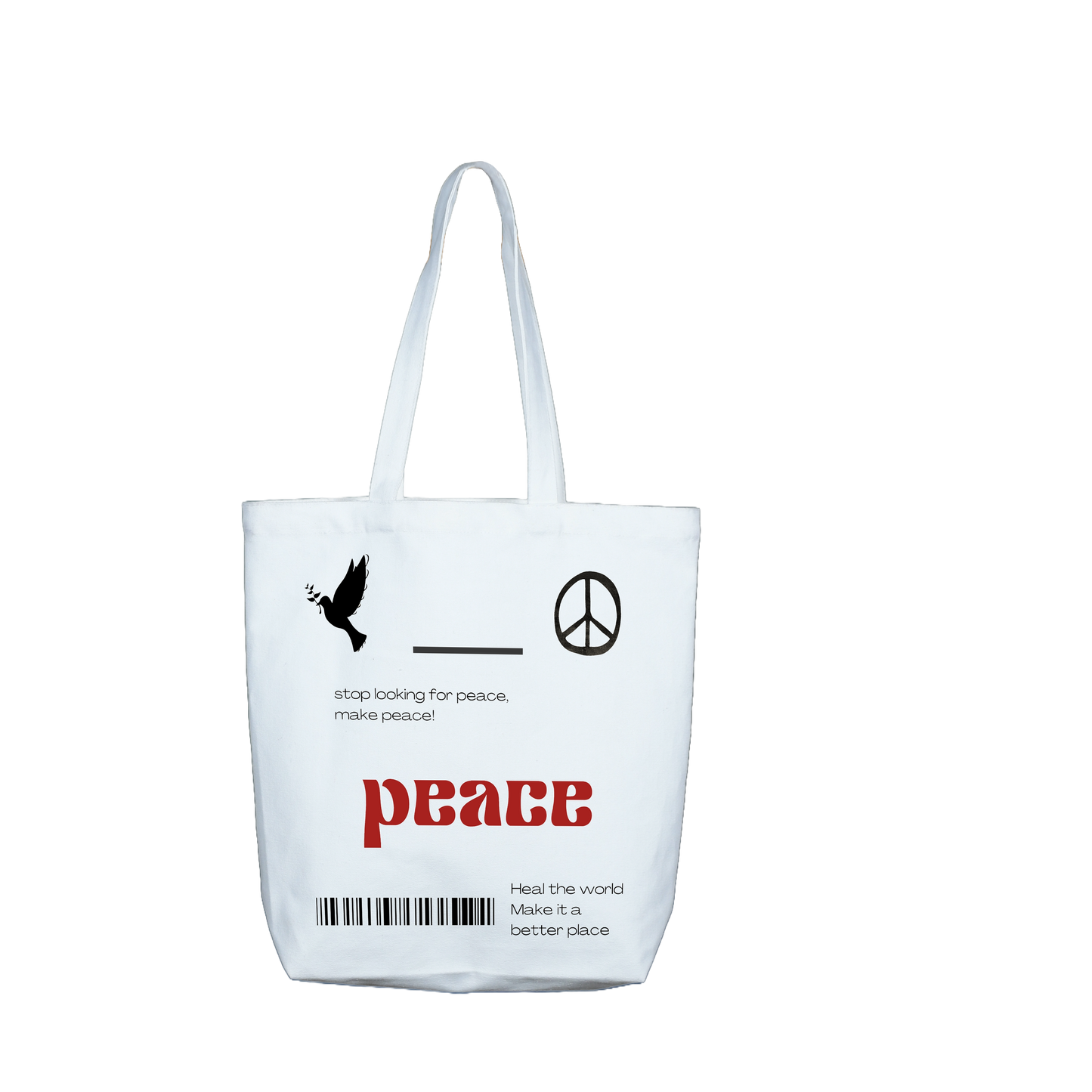 Cotton Tote - Peace